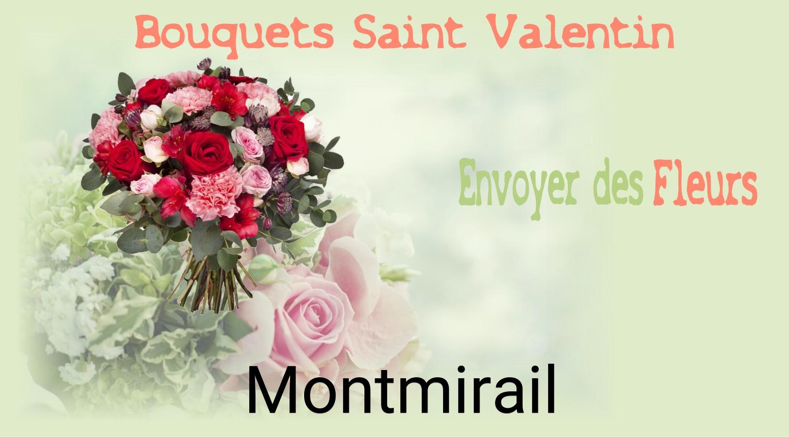 Roses de Saint-Valentin livrées à Montmirail